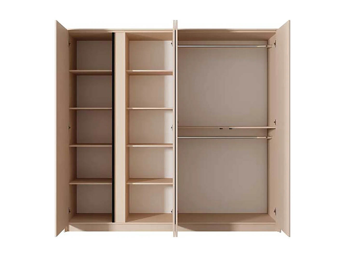 DREHTÜRENSCHRANK Dast beige 223 / 55 / 210cm