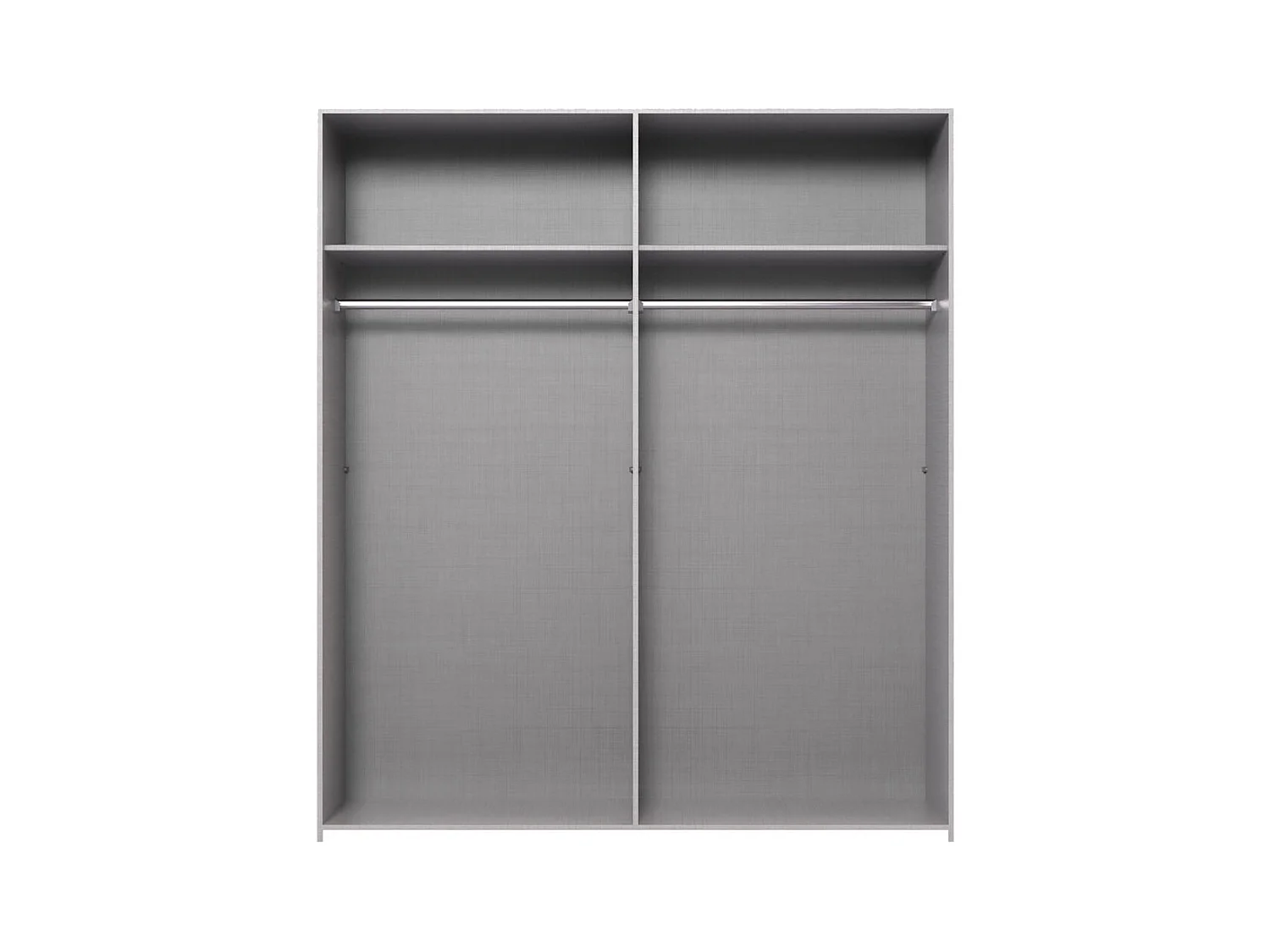 KLEIDERSCHRANK Newport weiß 180 / 58 / 236cm