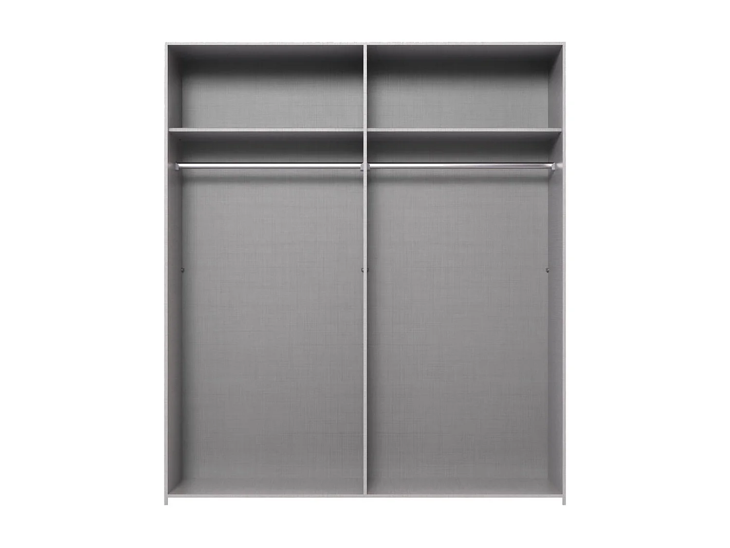 KLEIDERSCHRANK Newport weiß 180 / 58 / 236cm