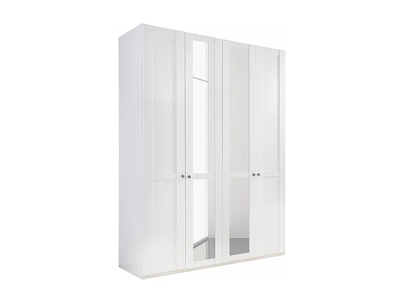 KLEIDERSCHRANK Newport weiß 180 / 58 / 236cm