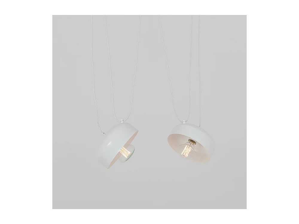 Lampe blanche POPO FLAT L 2