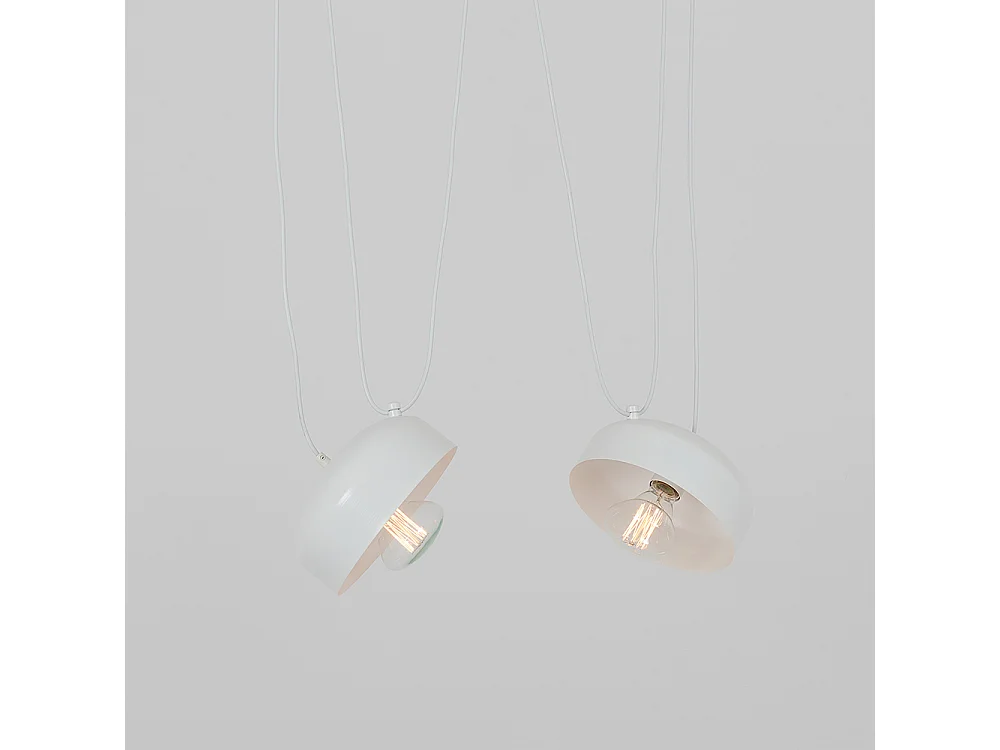 Lampe blanche POPO FLAT L 2