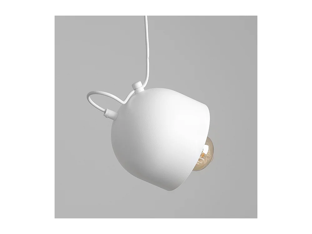 Deckenleuchte POPO 1, weiß, Ø 15 cm