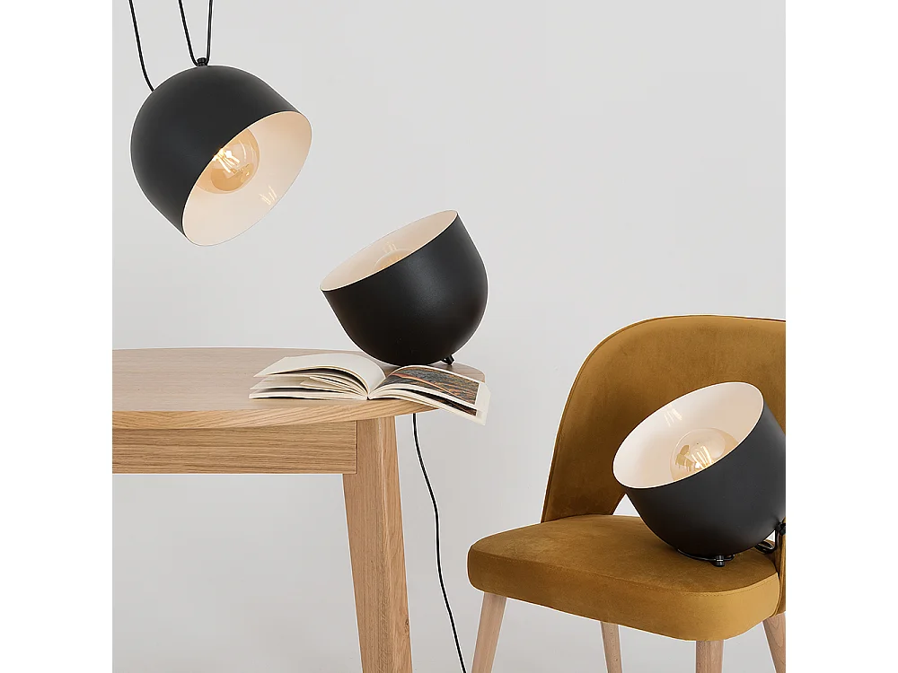 Candeeiro preto Popo L 1