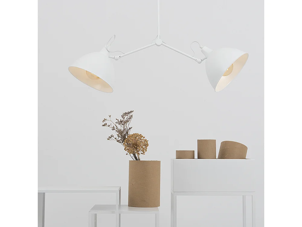 Lampe 1,04x1 m blanche Coben