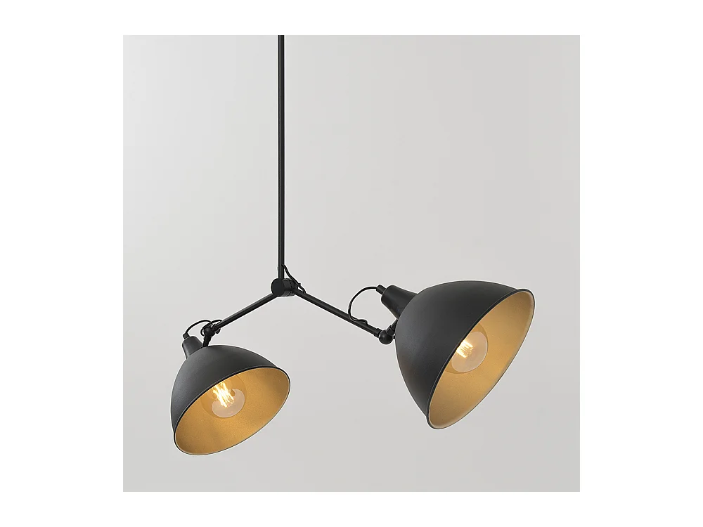 Lampe 1,04x1 m schwarz Coben