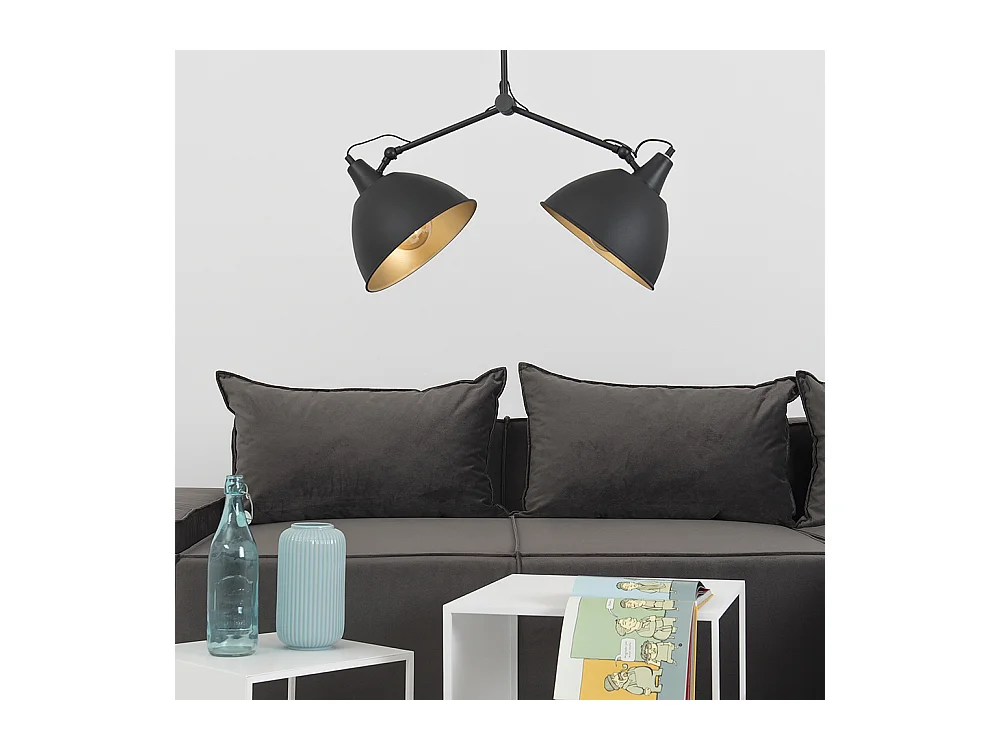 Lampe 1,04x1 m schwarz Coben