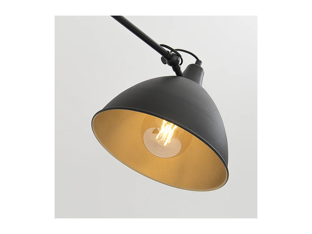 Lampe 1,04x1 m schwarz Coben