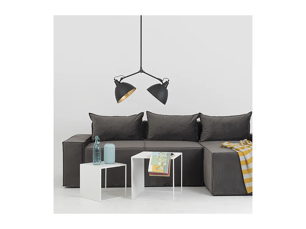 Lampe 1,04x1 m schwarz Coben