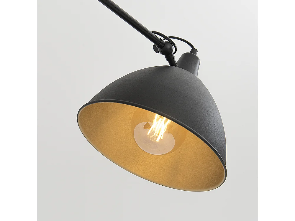 Lampe 1,04x1 m schwarz Coben