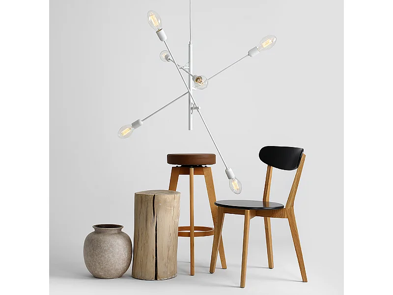 Lampe weiß Twigo 901001, 1x0,5 m