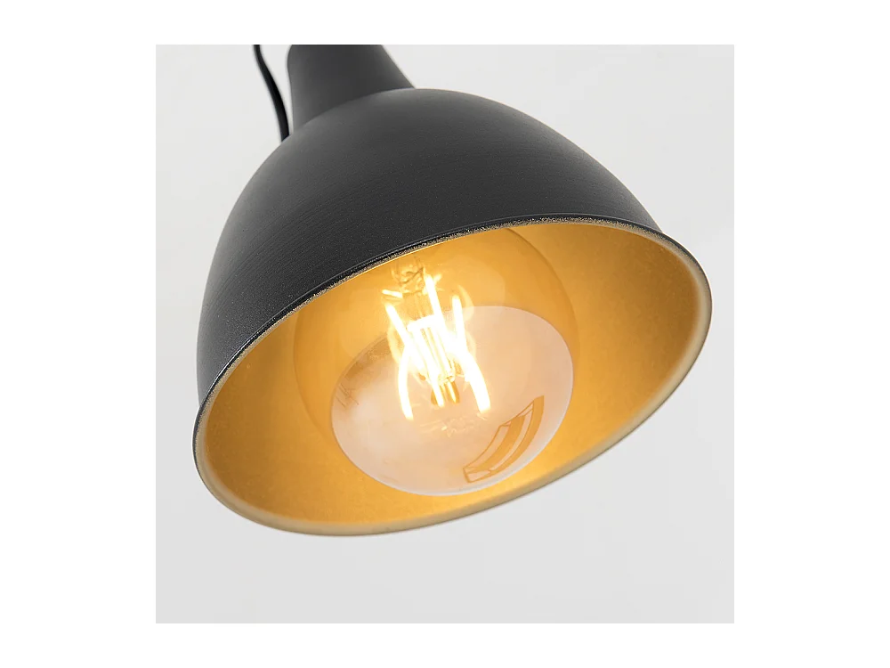 Lamp 0,32x0,94 m zwart Coben