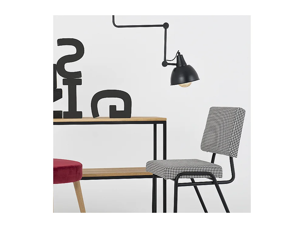 Lamp 0,32x0,94 m zwart Coben