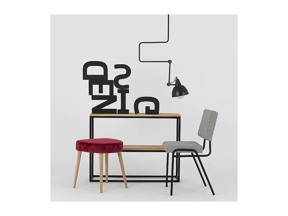 Lamp 0,32x0,94 m zwart Coben