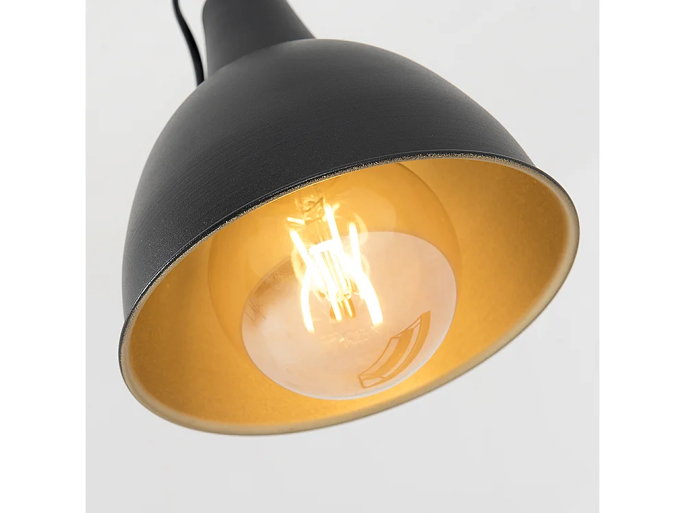 Lamp 0,32x0,94 m zwart Coben