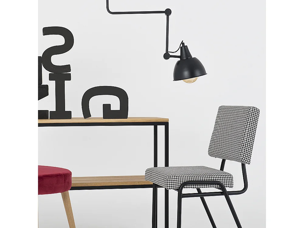 Lamp 0,32x0,94 m zwart Coben