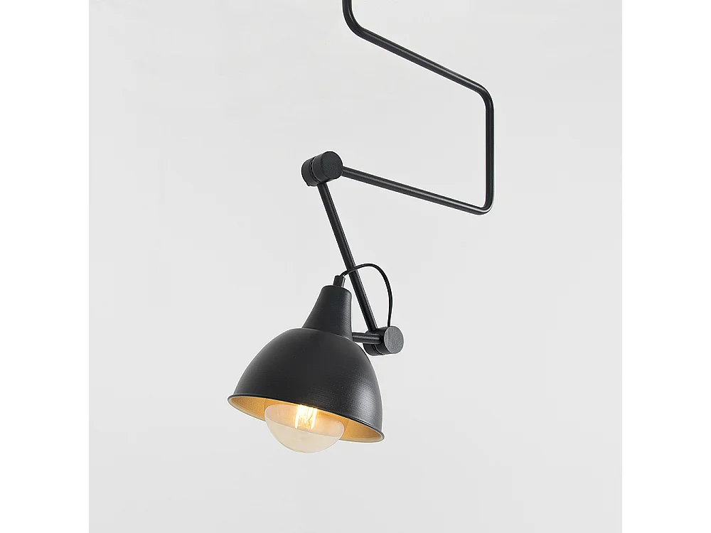 Lamp 0,32x0,94 m zwart Coben