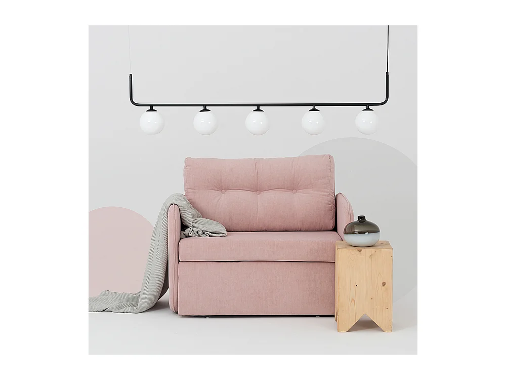 Lâmpada 1.42x0.33 m catkin preto