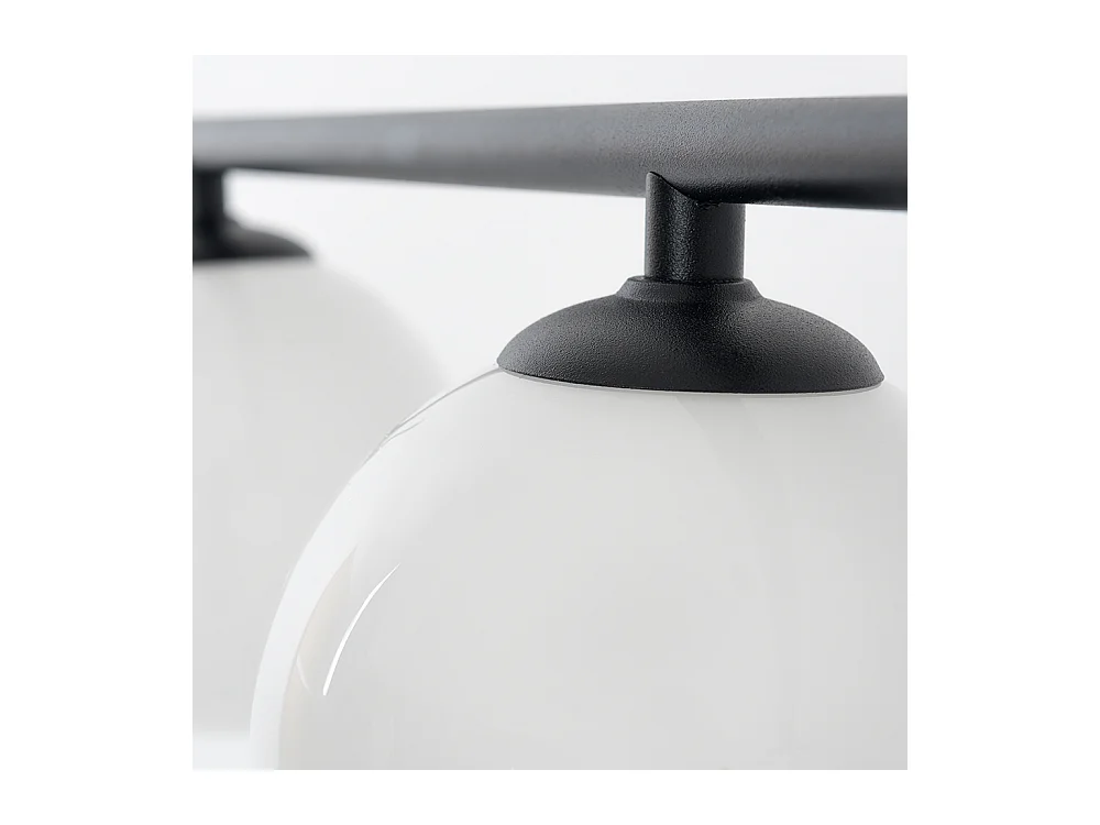 Lâmpada 1.42x0.33 m catkin preto