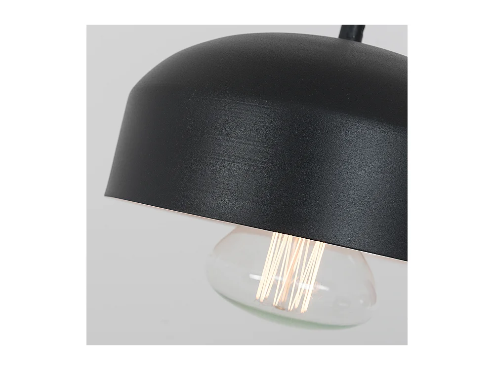 Lampe schwarz Popo flach 2