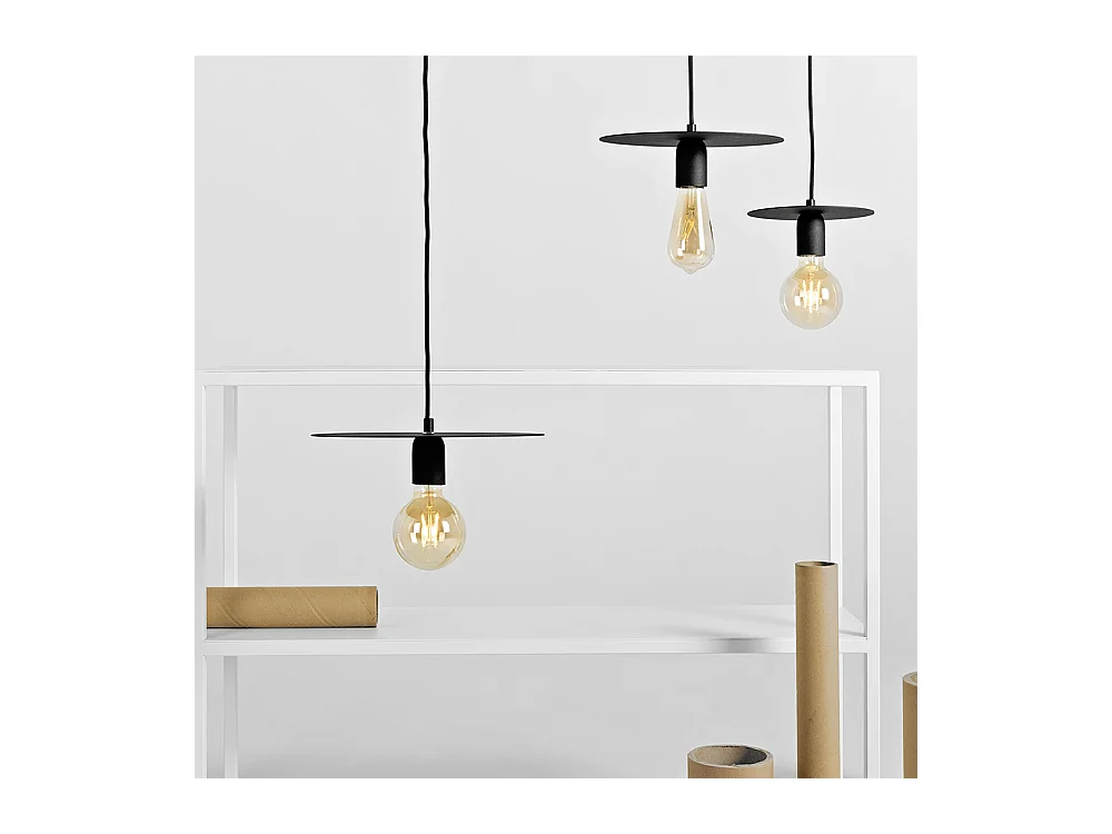 Pendelleuchte schwarz Skivas M