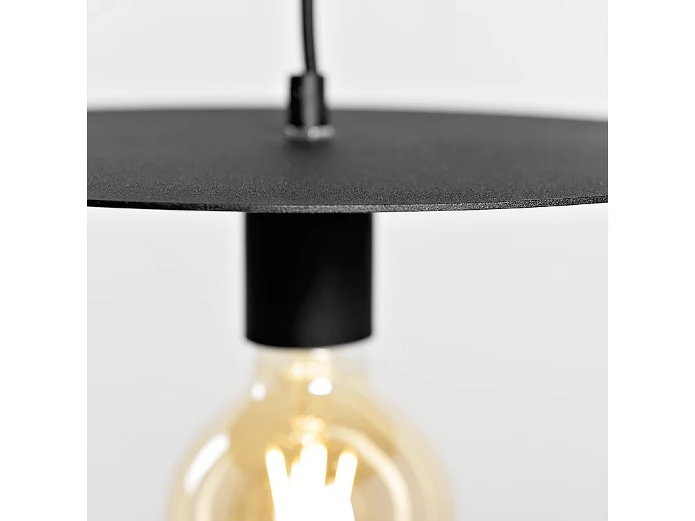 Pendelleuchte schwarz Skivas M