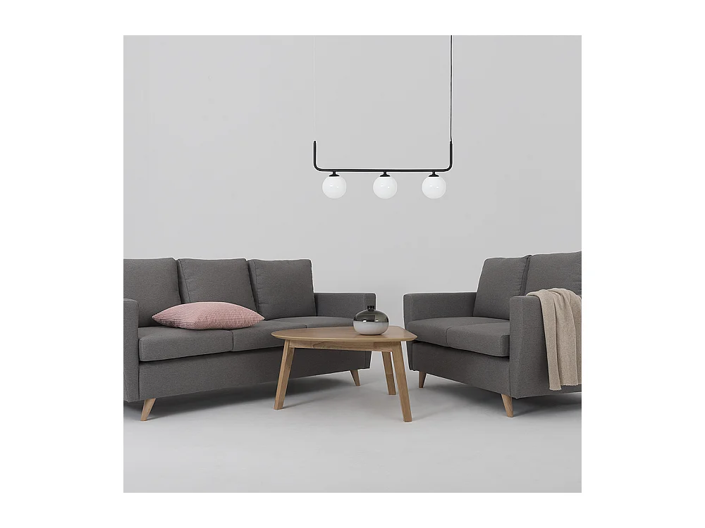 Lampe 0,8x0,33 m noire Catkin