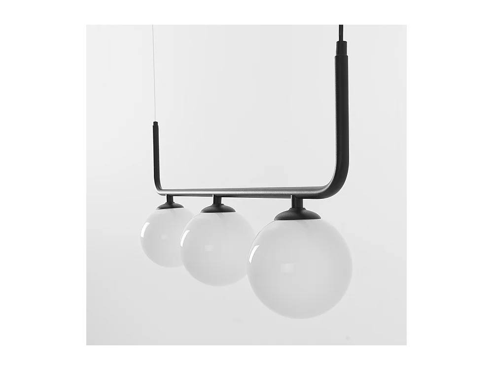 Lampe 0,8x0,33 m noire Catkin