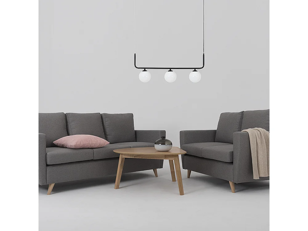 Lampe 0,8x0,33 m noire Catkin