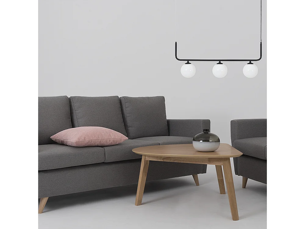 Lampe 0,8x0,33 m noire Catkin