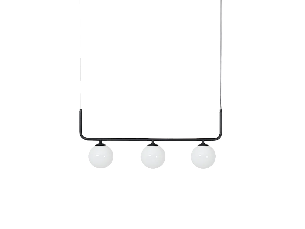 Lampe 0,8x0,33 m noire Catkin