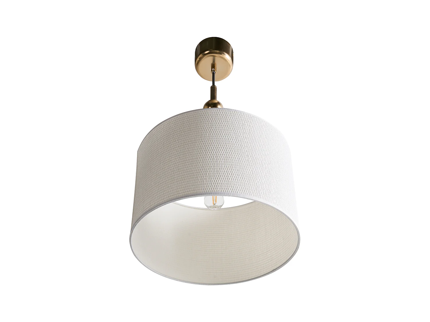 Lampe suspension LOKY Métal Laiton