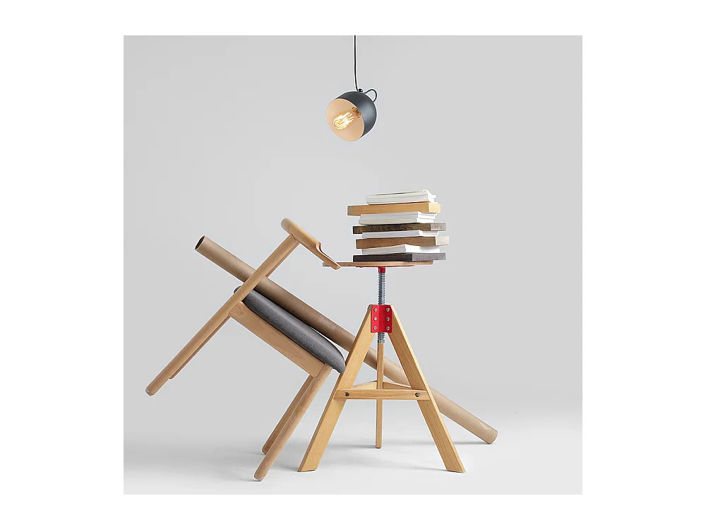 Luminaire de plafond POPO 1, noir, Ø 15 cm