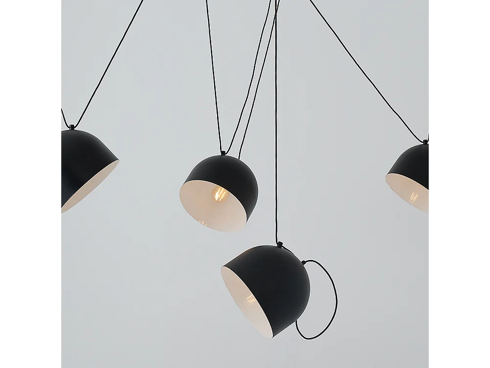 Lampe schwarz POPO L 4