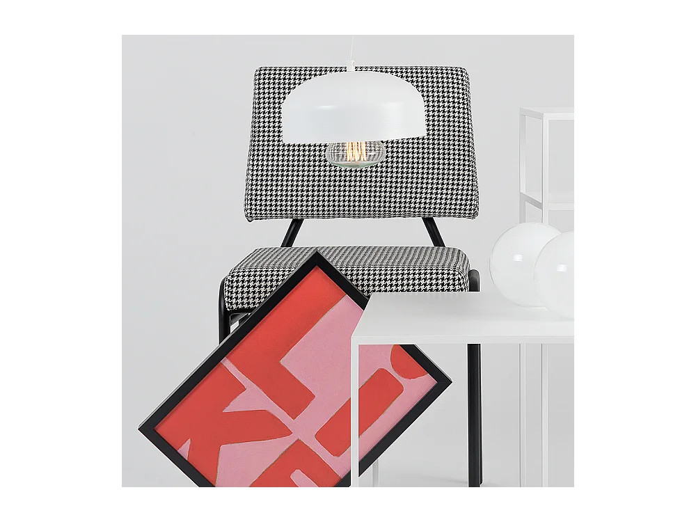 Lampe blanche Popo Flat 1