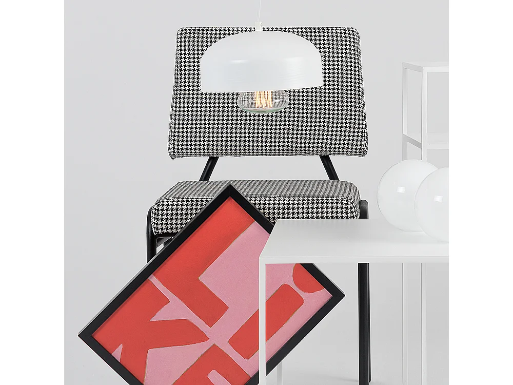 Lampe blanche Popo Flat 1