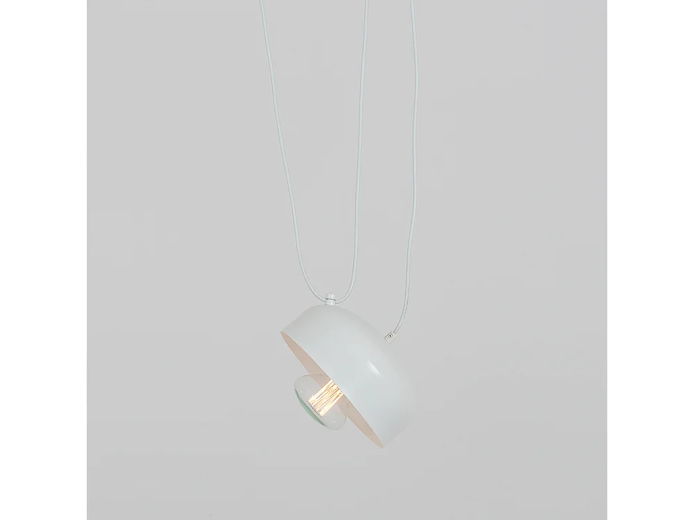 Lampe blanche Popo Flat 1