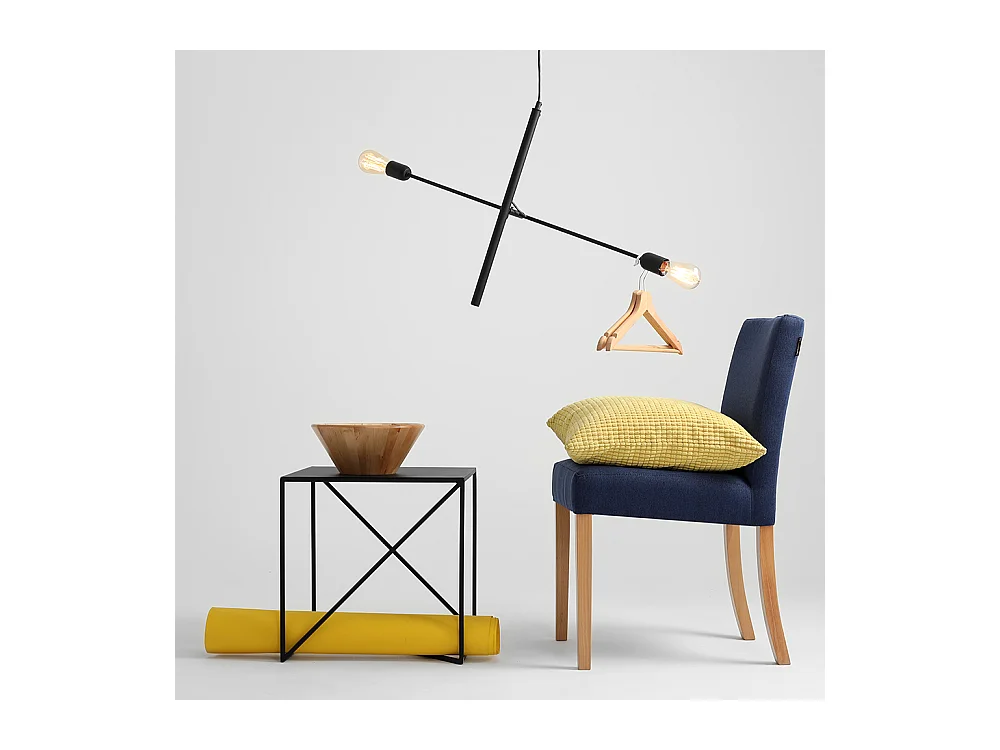 Lamp 0,9x0,5 m zwart Twigo 2