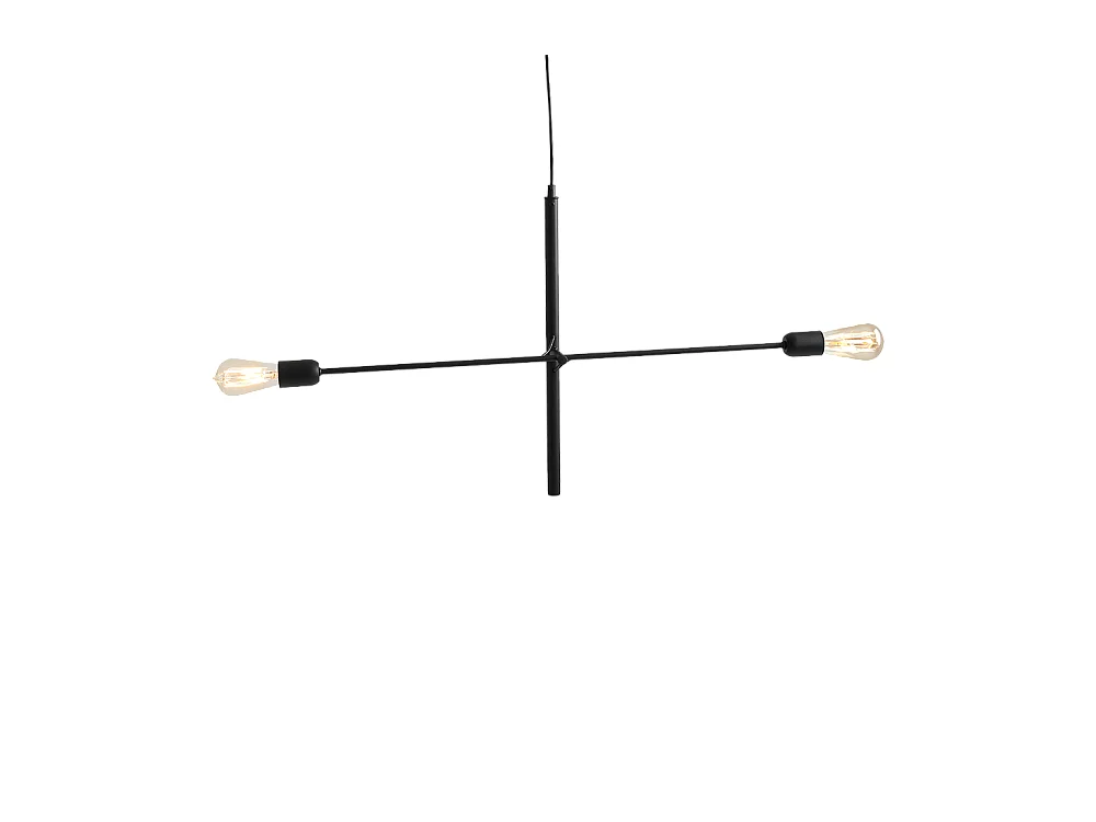 Lamp 0,9x0,5 m zwart Twigo 2