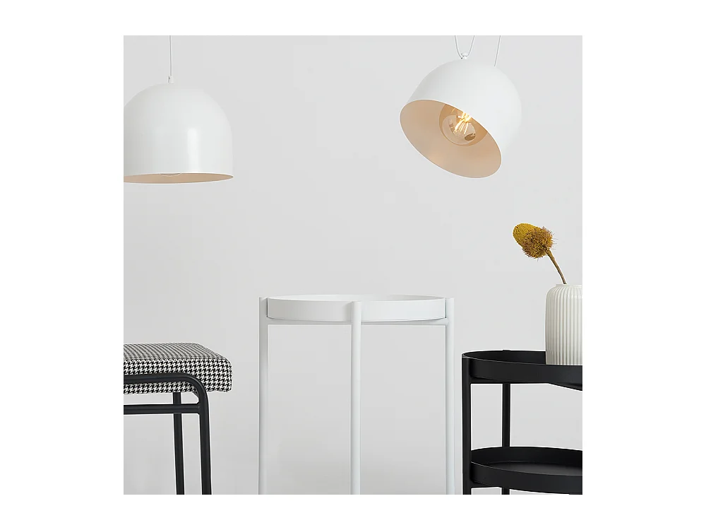 Lampe blanche Popo L 2