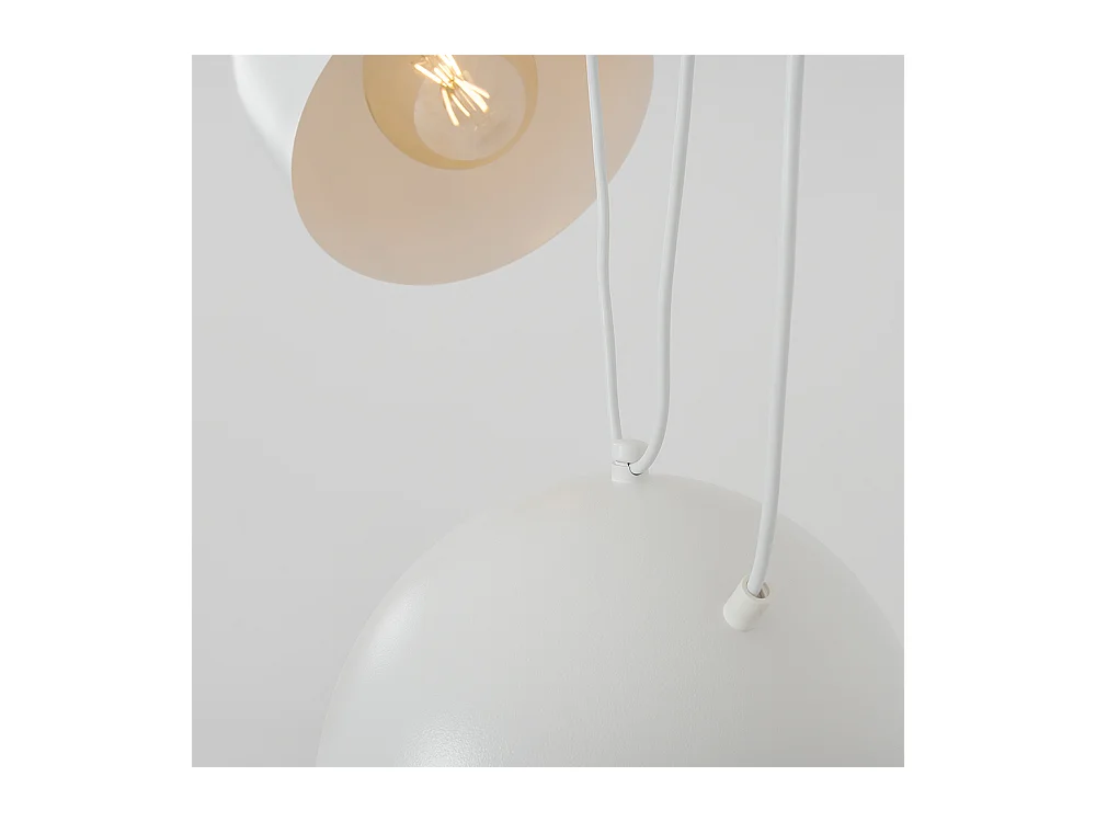 Lampe blanche Popo L 2