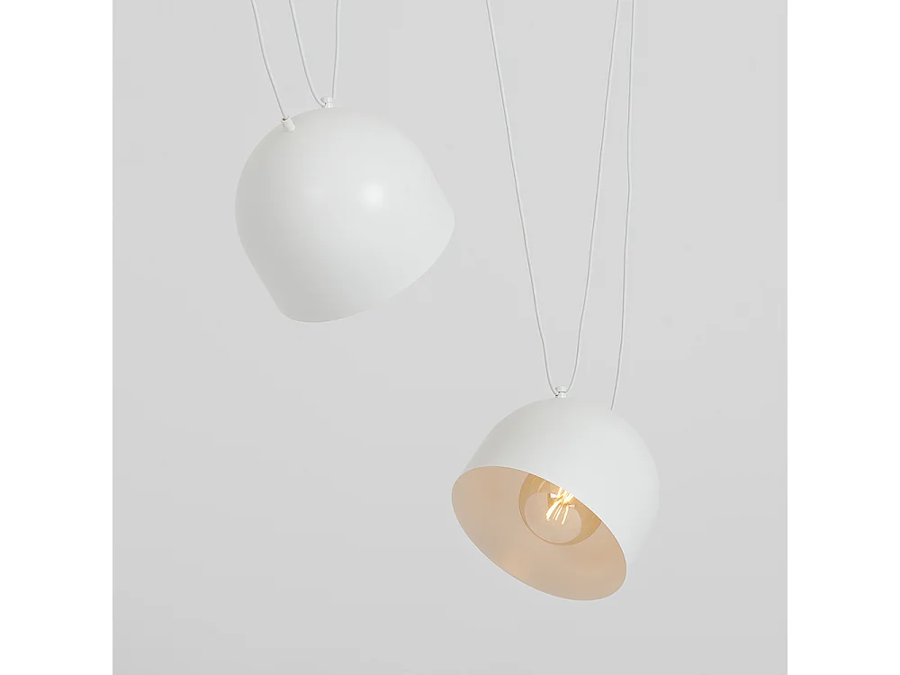 Lampe blanche Popo L 2