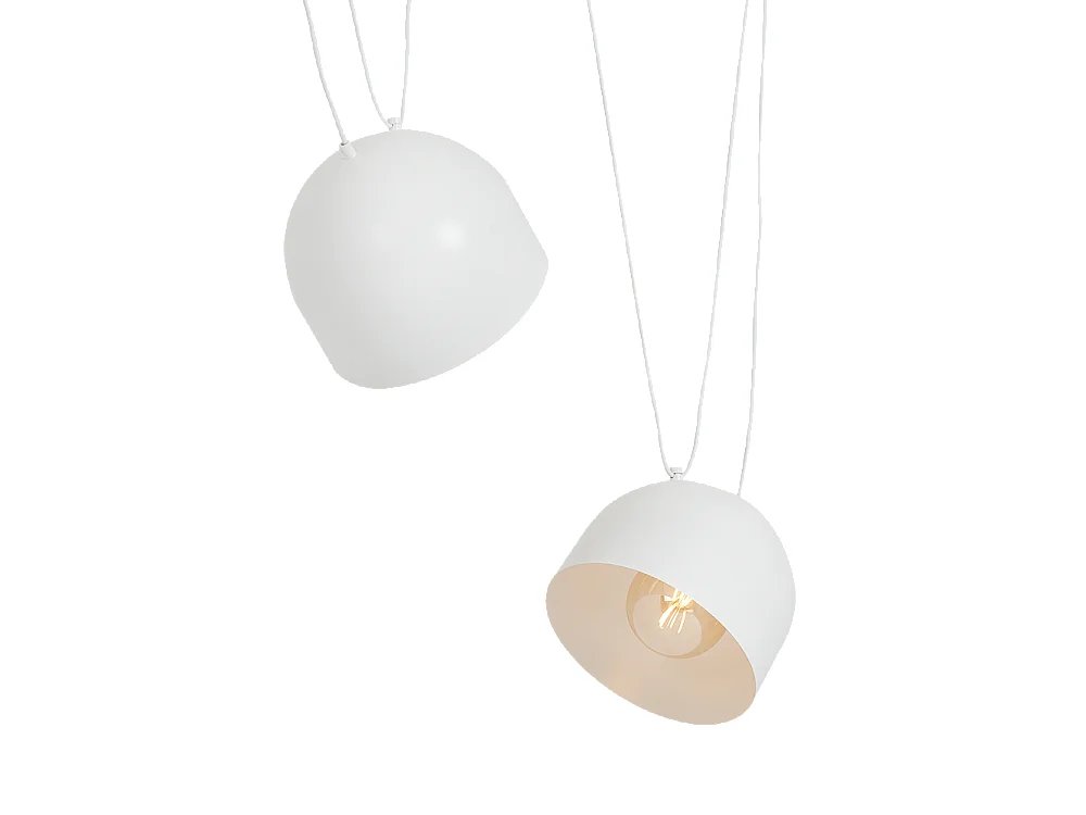 Lampe blanche Popo L 2
