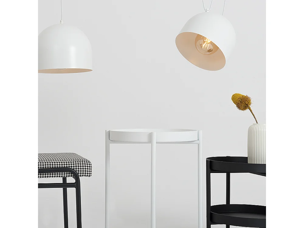 Lampe blanche Popo L 2