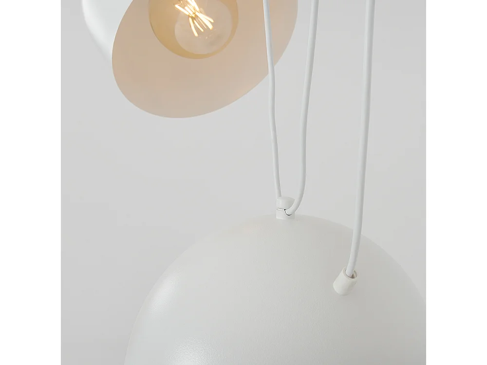 Lampe blanche Popo L 2