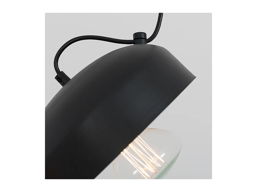 Lampe schwarz POPO FLAT 1