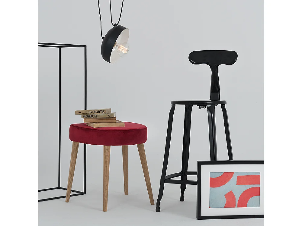 Lampe schwarz POPO FLAT 1