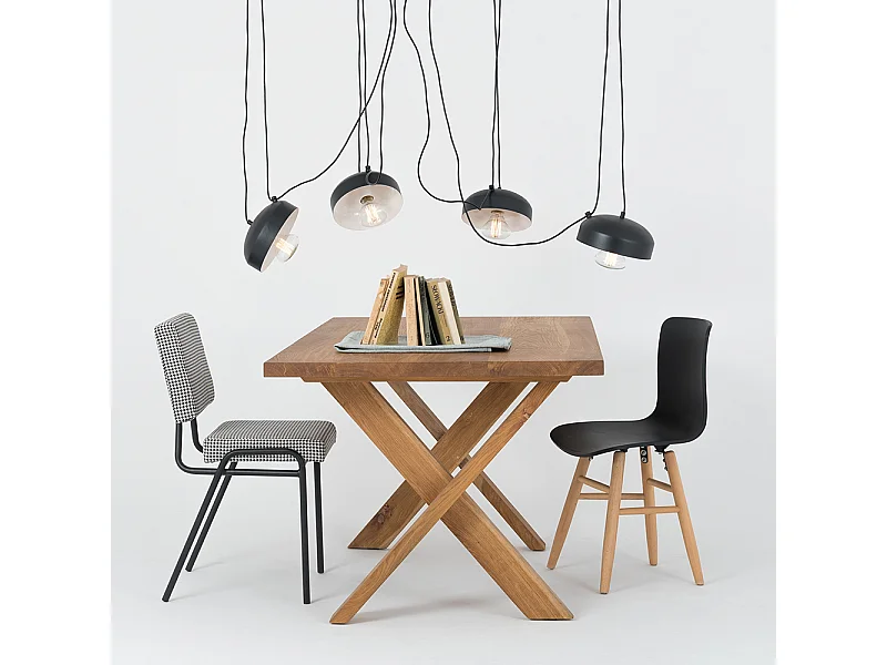 Lampe schwarz POPO FLAT L 4