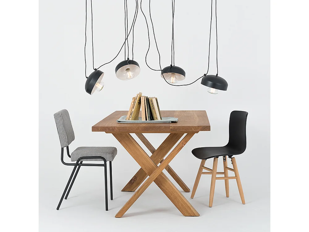 Lampe schwarz POPO FLAT L 4