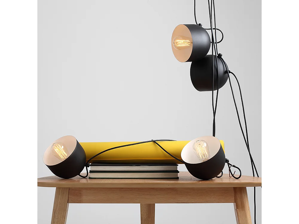 Lampe schwarz Popo 4